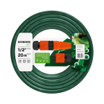 Zestaw Economic – wąż 1/2” 20 mb + końcówki + zraszacz prosty – Cellfast