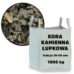 Kora kamienna łupkowa 30-60 mm – big bag – 1 tona