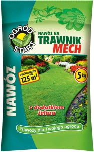 Nawóz na trawnik mech 5 kg- Ogród Start