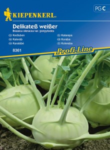 Kalarepa 'Delikateß weißer' – Delikatna – Kiepenkerl