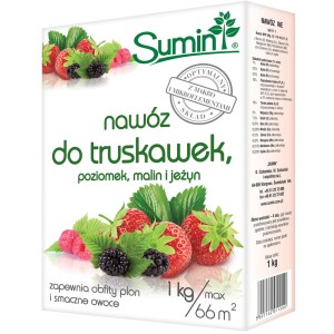 Nawóz Do Truskawek, Poziomek, Malin i Jeżyn 1 kg Sumin