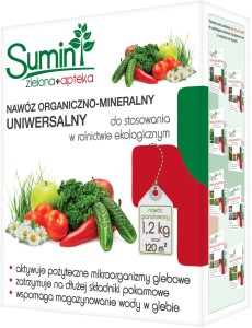 Nawóz Uniwersalny - Organiczno-Mineralny Granulowany 1,2 kg