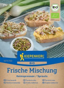Mieszanka Delikatnie Świeża Mild-frische Mischung - nasiona na kiełki - Kiepenkerl