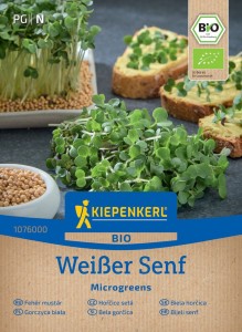 Gorczyca Weißer Senf - nasiona na microgreens - Kiepenkerl