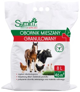 Obornik mieszany granulowany z kwasami humusowymi 8 l Sumin