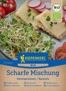 Mieszanka Ostra Scharfe Mischung - nasiona na kiełki - Kiepenkerl