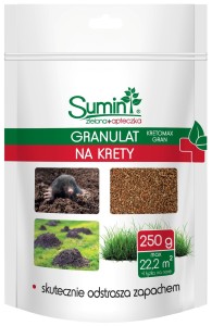 Granulat na krety 250 g Sumin