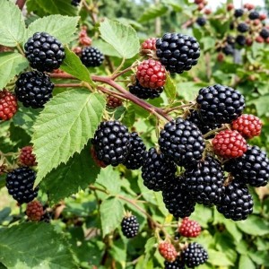 Jeżyna Bezkolcowa Loch Ness (Rubus Fruticosus Loch Ness)