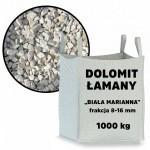 Dolomit łamany „Biała Marianna” 8-16 mm – big bag – 1 tona